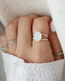 Bague AÉLYS || Pierre de lune