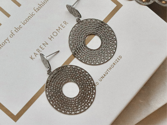 DALIDA earring || silver