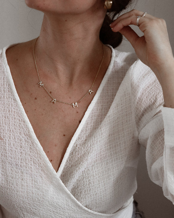 Collier MAMA || stainless steel
