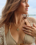 SOLĀ necklace || Gold