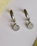 MARCŌ earrings|| silver