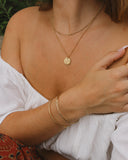 MARTĪNA necklace || Gold