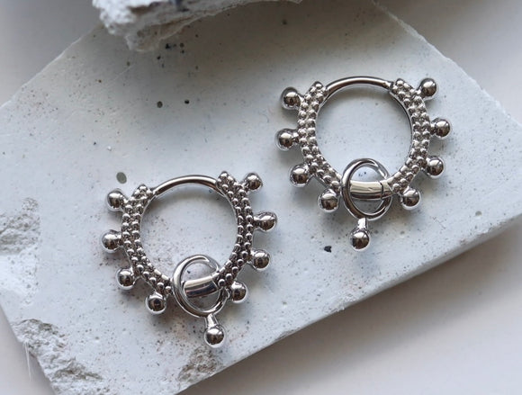 LAURENCE earrings silver | sterling