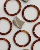 Duo bracelet/ ambre