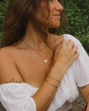 MARTĪNA necklace || Gold