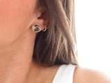 TURTOISE earrings || 10mm