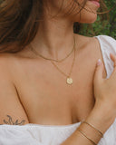 MARTĪNA necklace || Gold