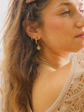 MARCŌ earrings || Gold
