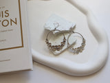 ABÉLINE earrings silver