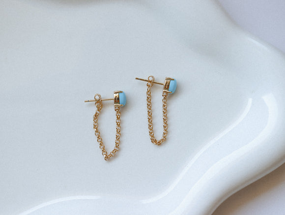 BLISS gold earrings