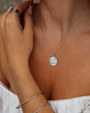 Collier AZURA || argent