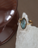 Bague COOPER || Labradorite