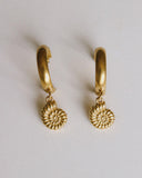 MARCŌ earrings || Gold