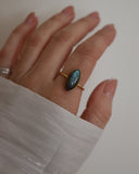 Bague COOPER || Labradorite