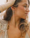 MARCŌ earrings|| silver