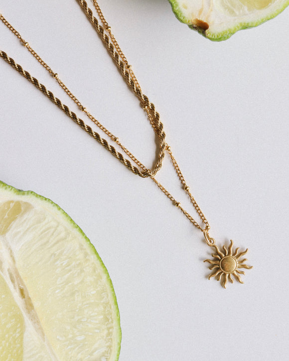 ILIOS necklace || Gold