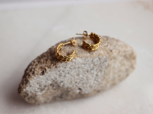 SILVES earrings || gold