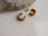 SILVES earrings || gold