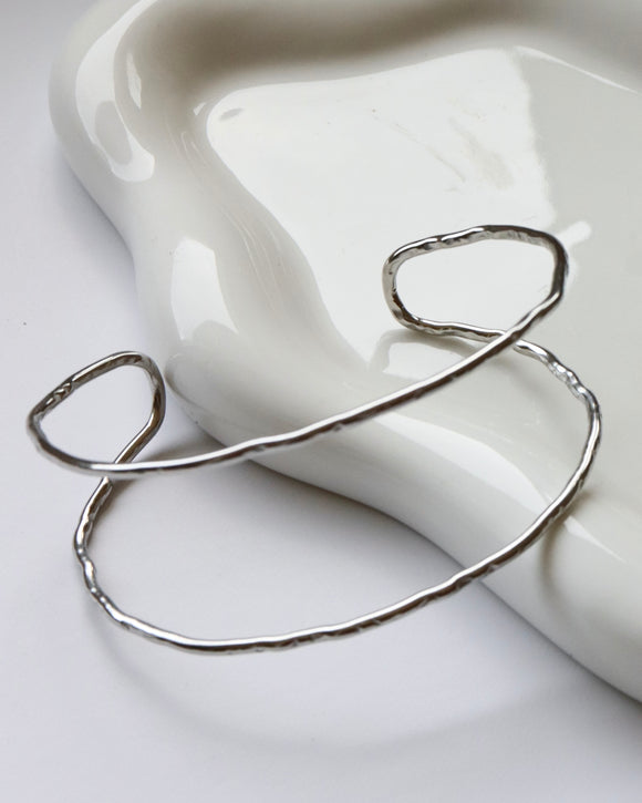 Bracelet “ arm cuff “ argent