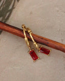 Boucle Huggies rubis