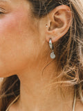 MARCŌ earrings|| silver