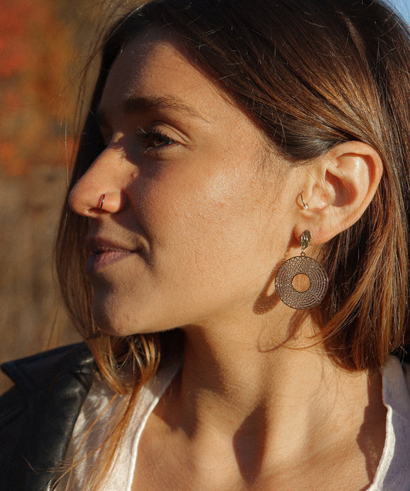 DALIDA earring || silver