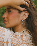 MARCŌ earrings|| silver