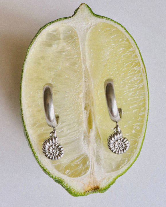 MARCŌ earrings|| silver