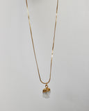 Necklace MOONSTONE / rosegold