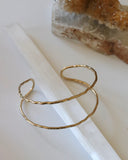 Bracelet « arm cuff «  doré