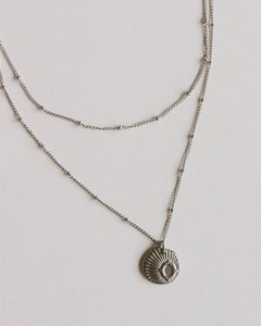 MARTĪNA necklace || silver
