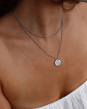 MARTĪNA necklace || silver