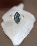 Bague COOPER || Labradorite