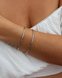 Bracelet “ arm cuff “ argent