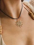 SOL necklace || Gold