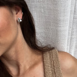 COSTA earrings || silver