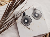 Silver ALEJANDRA earrings