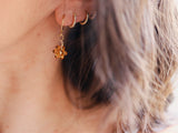 MAGGIE earring /brown