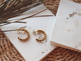 Small MIKKO earrings/ gold