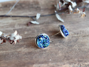 Earrings DRUZY BLUE multicolor/12mm