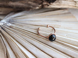 Bague ONYX or rose | ajustable