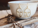 Gold JAQUIE earrings