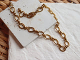 Golden LEWIS necklace