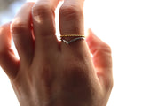 thin stackable ring