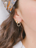 Gold MAENA earrings