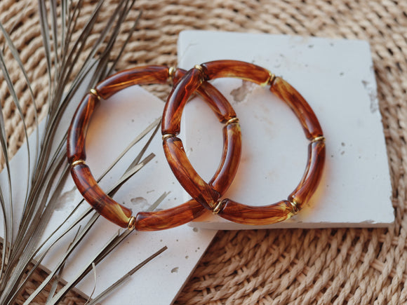 Duo bracelet/ amber