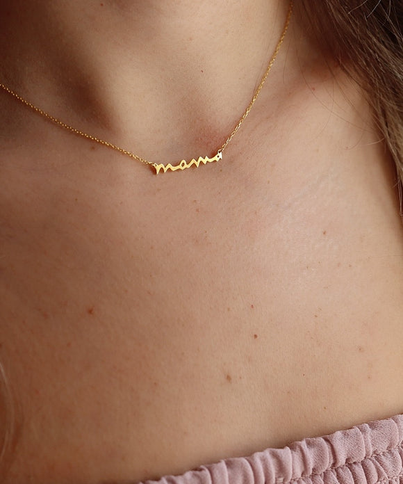 Collier “ MAMA” | sterling