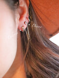 Silver DOLORIA earrings | sterling