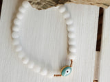 “Evil eye” jade bracelet