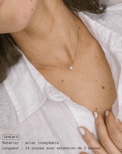 Collier “ I heart you “